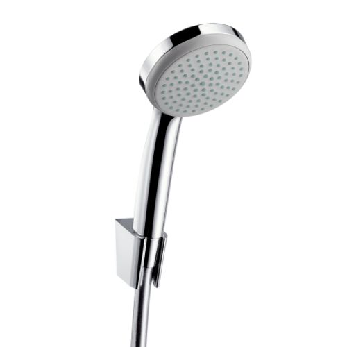 Hansgrohe-HG-Brausenset-Croma-100-1jet-Porter-S-chrom-mit-Brausenschlauch-1250mm-27574000 gallery number 1